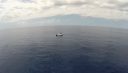 drone vue du petit bateau